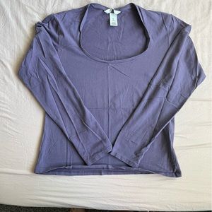 long sleeve jersey top